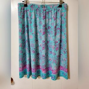 Axcess floral skirt
